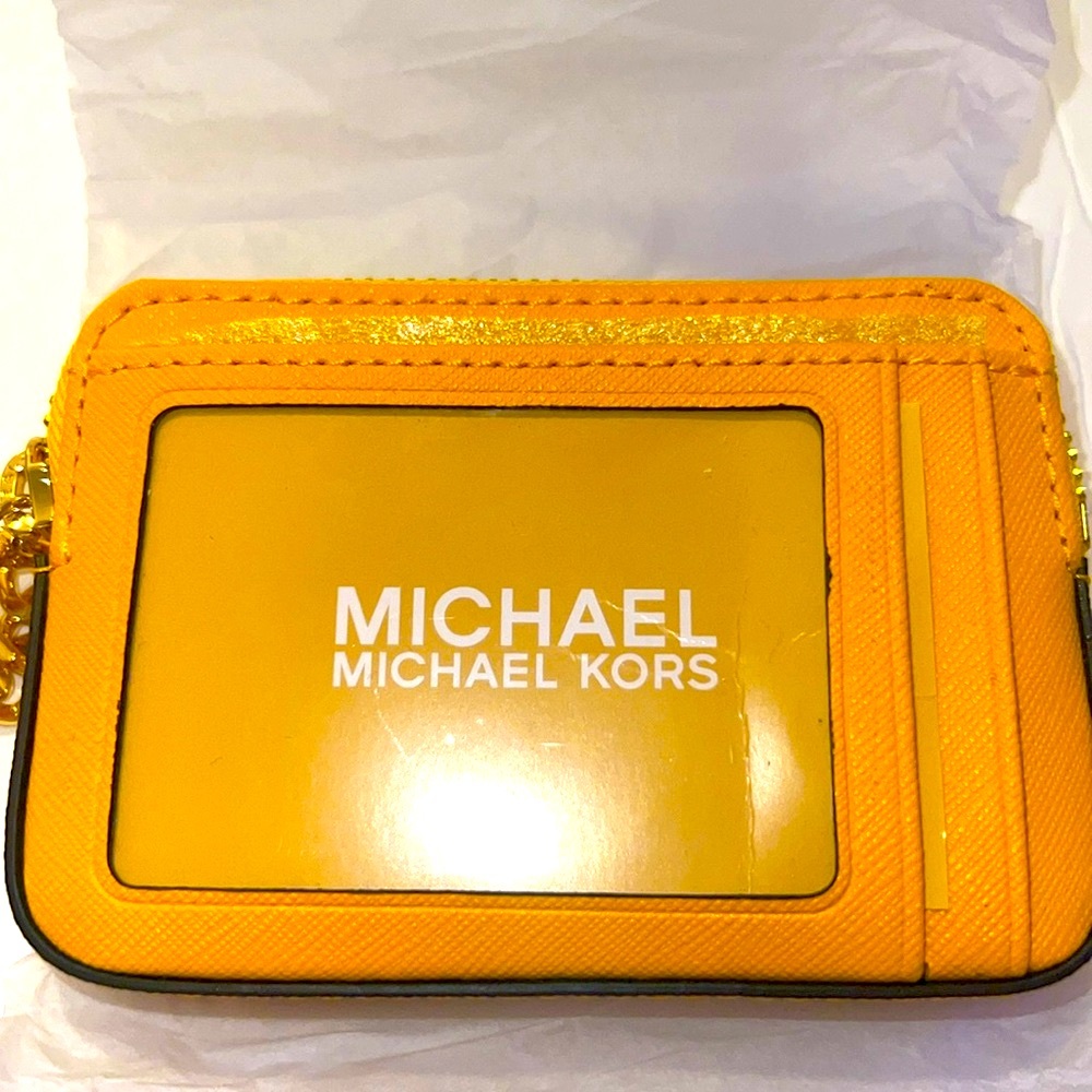 Leather Chain Card Case - Picture 2 of 5